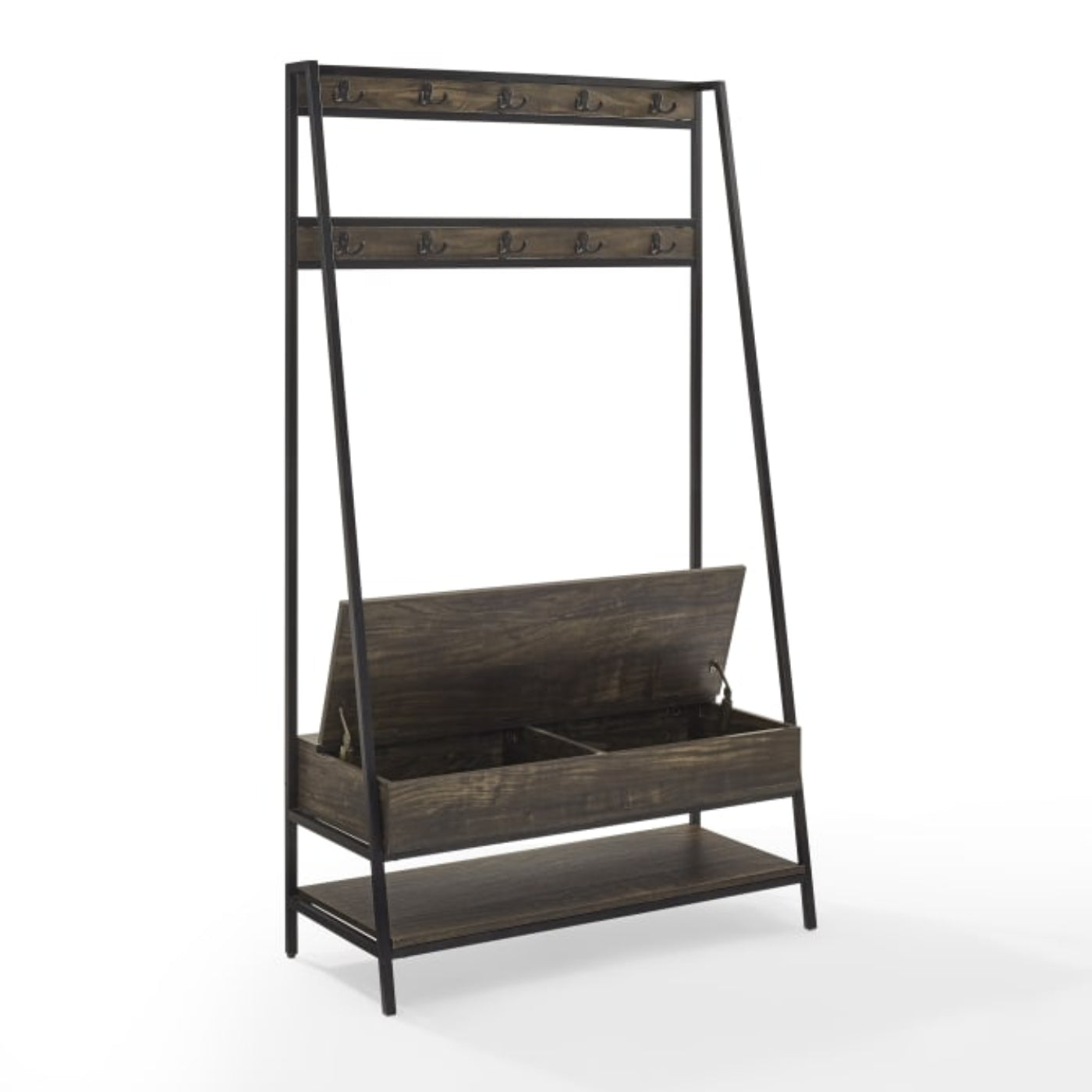 Crosley Jacobsen Hall Tree Brown-Ash - CF6036-BR