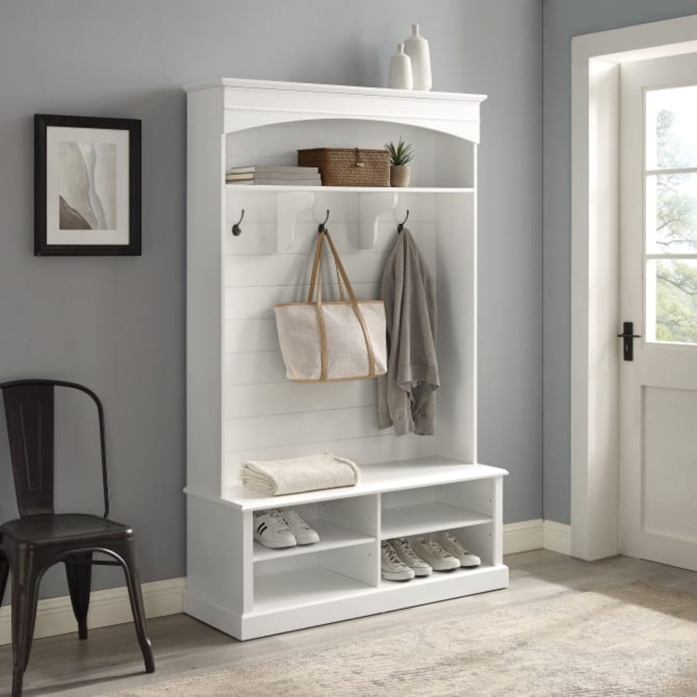 Crosley Bartlett Hall Tree -  CF6037-WH