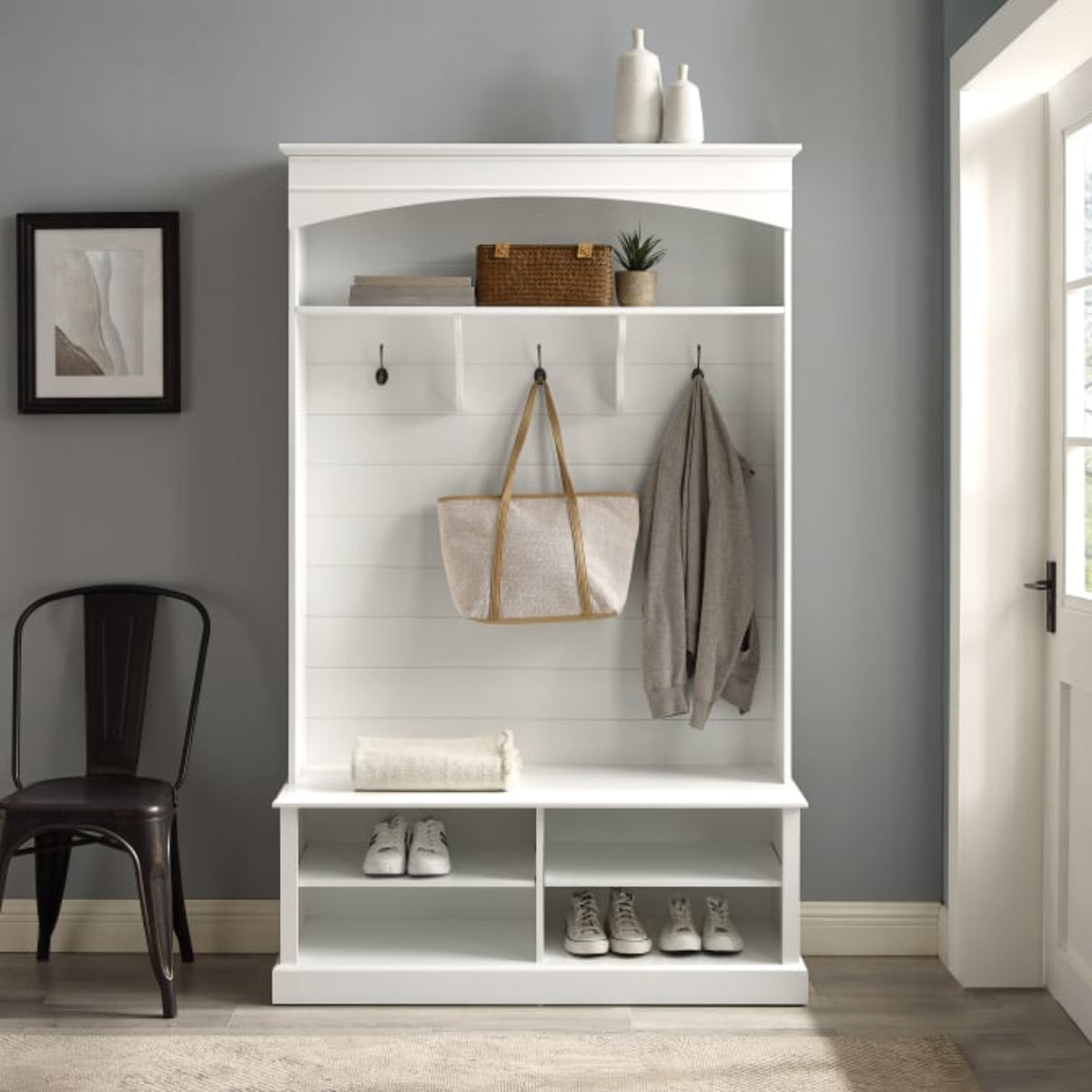 Crosley Bartlett Hall Tree -  CF6037-WH
