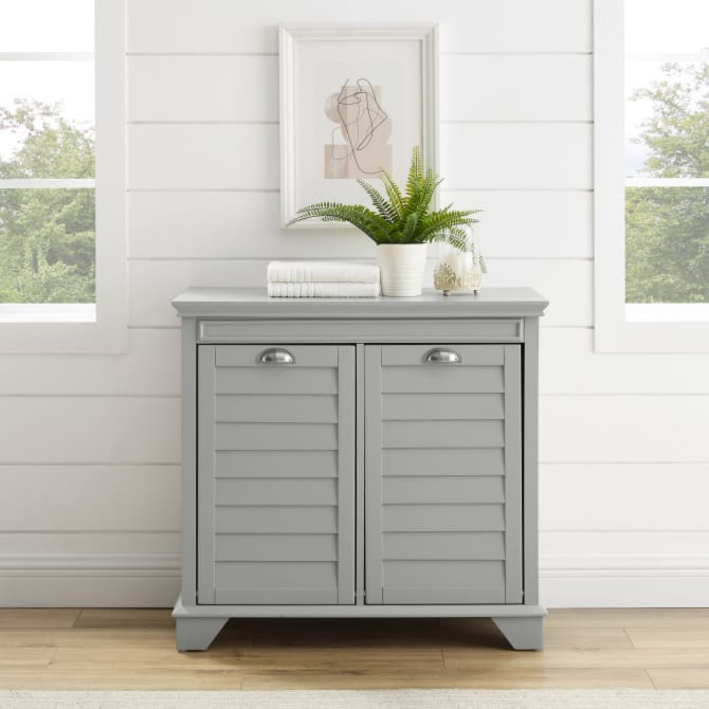 Crosley Lydia Linen Hamper - CF7003