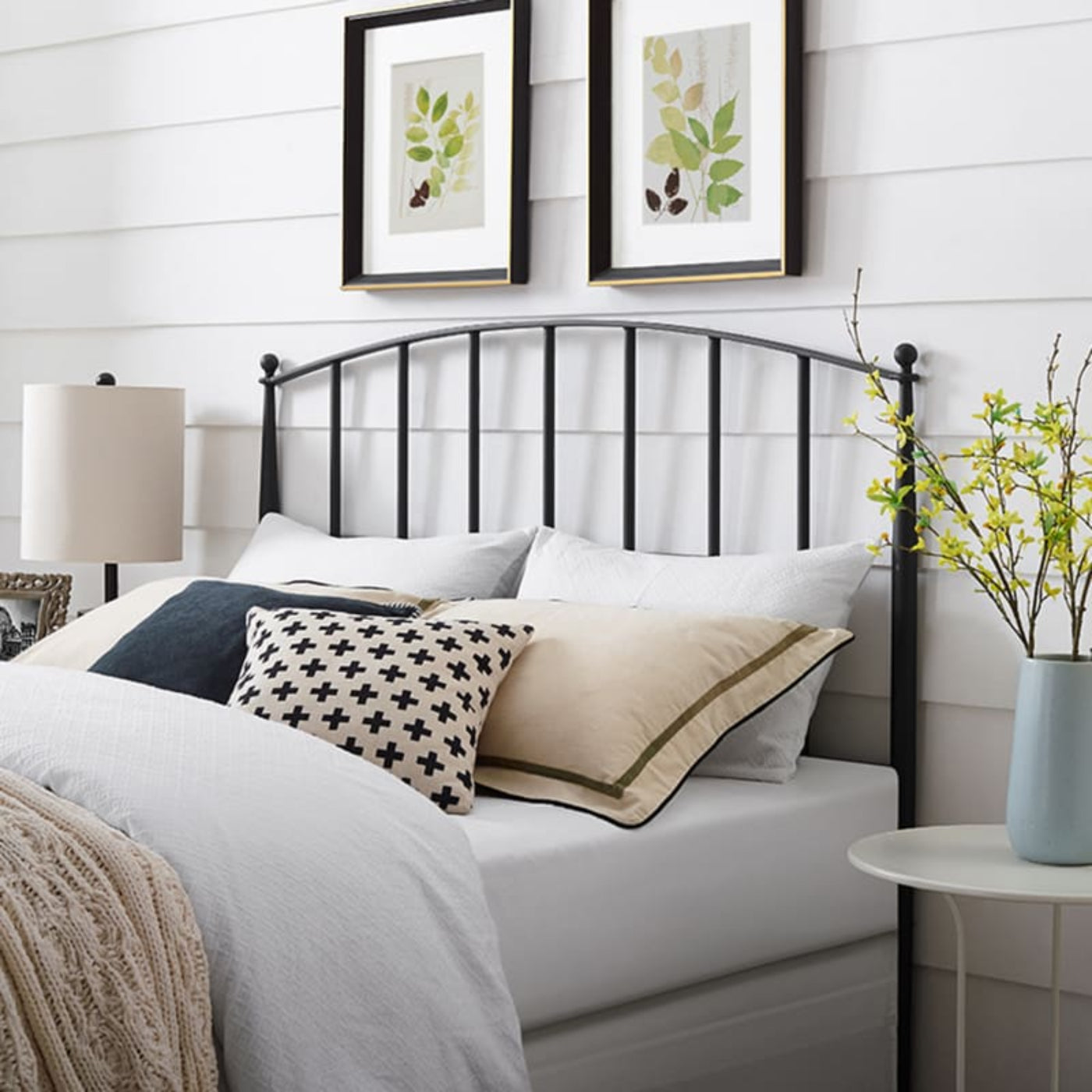 Crosley Whitney Queen Headboard And Footboard Black - CF91002-503BK