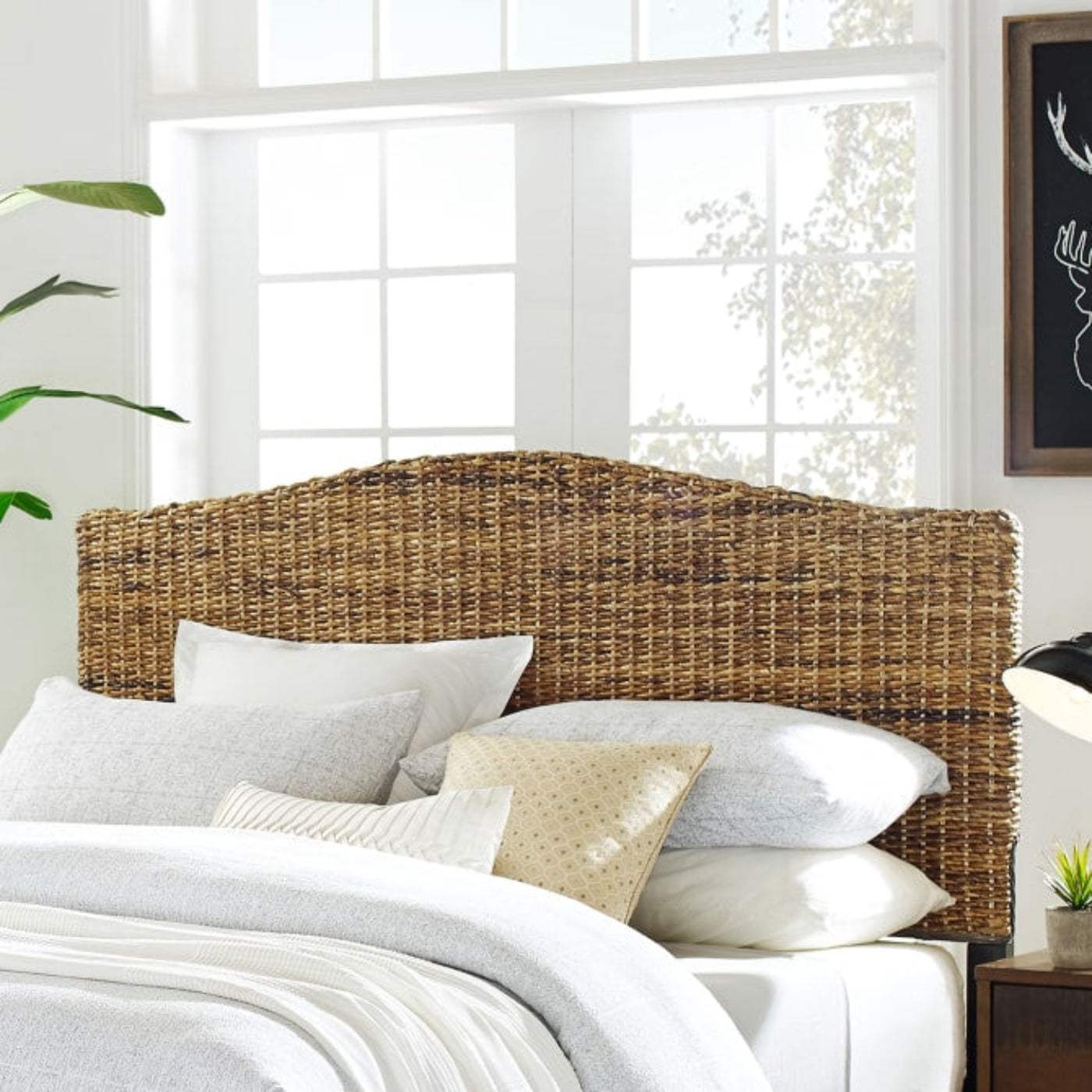 Crosley Serena Queen Headboard Banana-leaf - CF92005-501BN