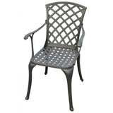 Crosley Sedona 2pc High Back Armchair Set Black - CO6102-BK