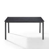 Crosley Kaplan 60 Inch Outdoor Metal Dining Table Oil-Rubbed Bronze - CO6215-BZ