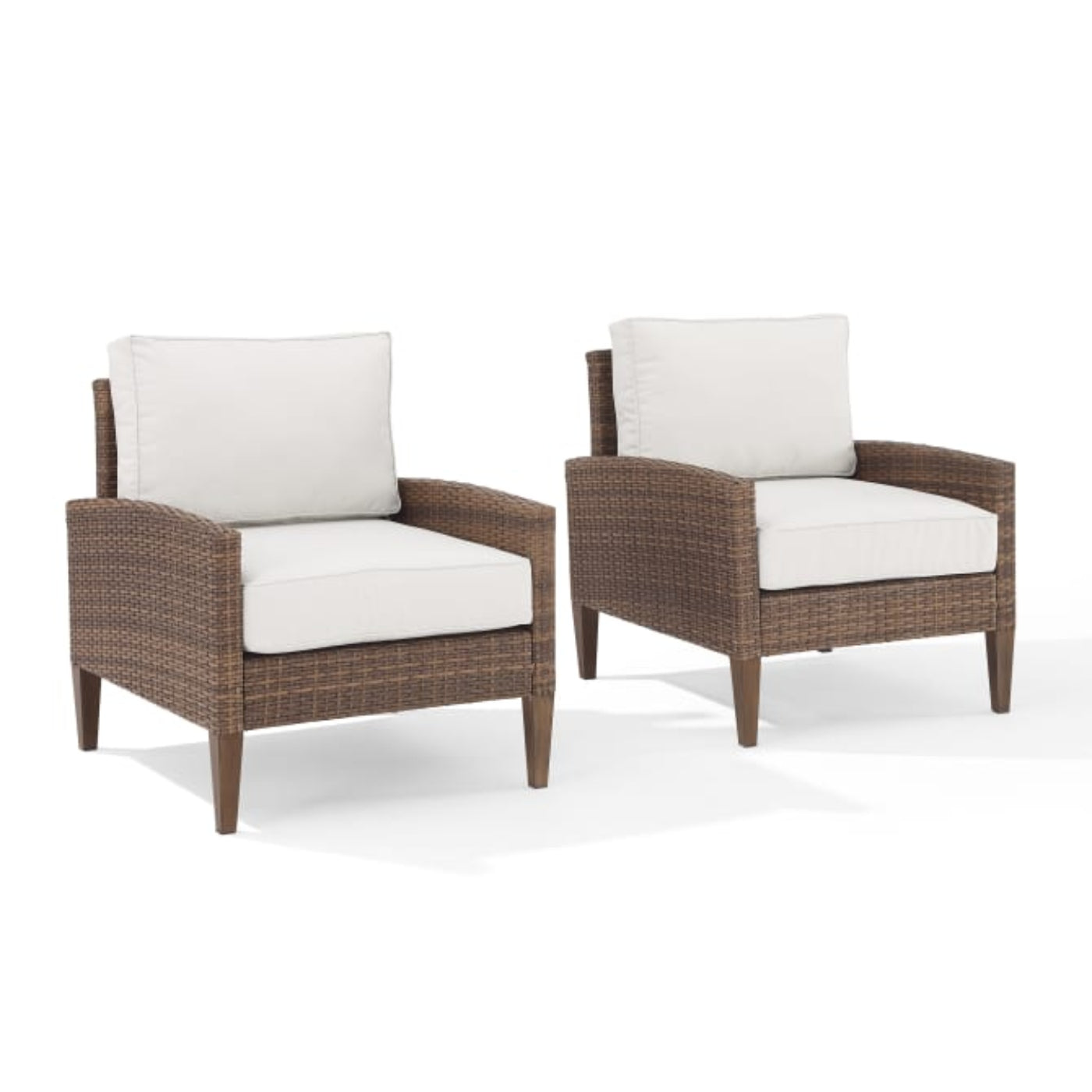 Crosley Capella 2pc Outdoor Wicker Chair Set - CO7168