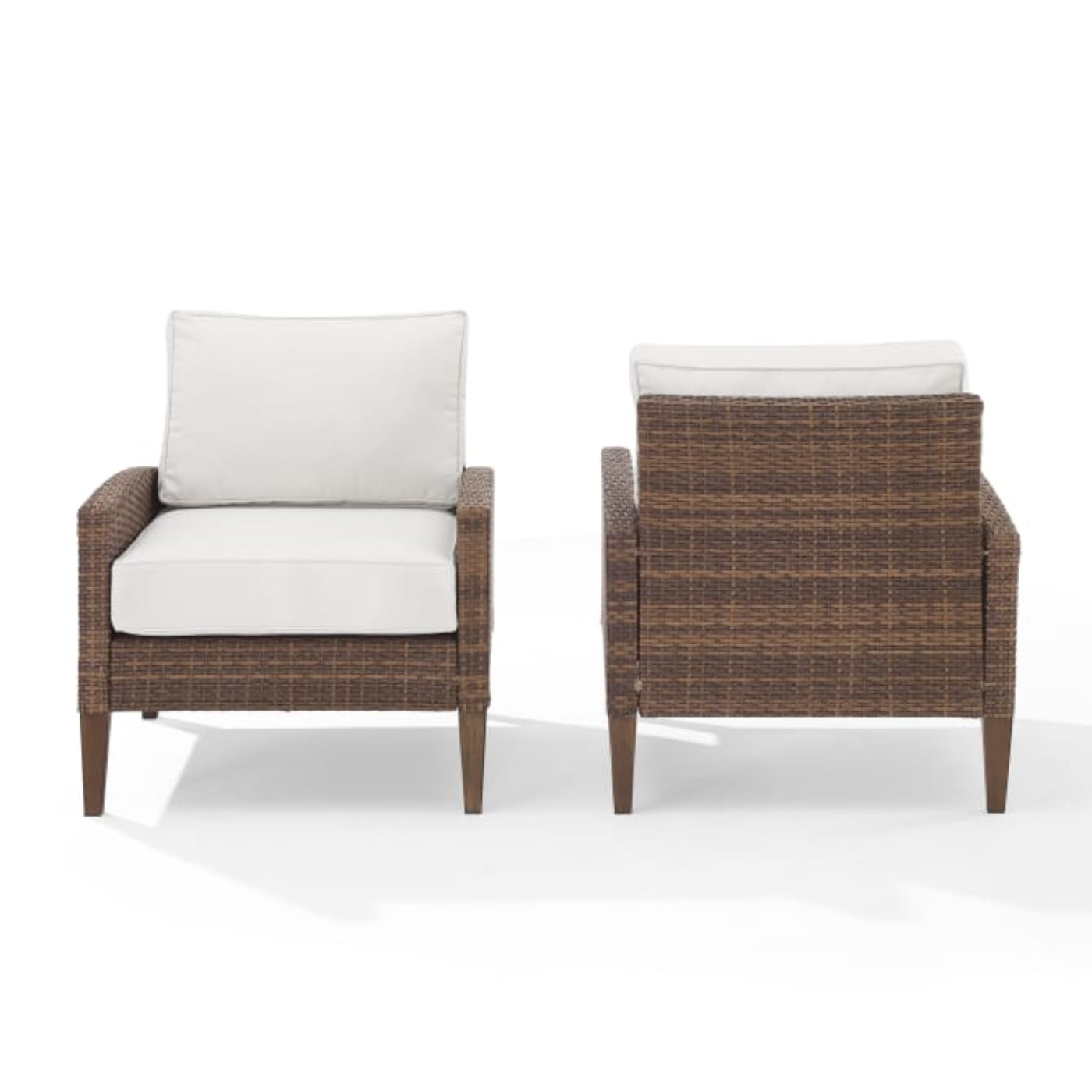 Crosley Capella 2pc Outdoor Wicker Chair Set - CO7168