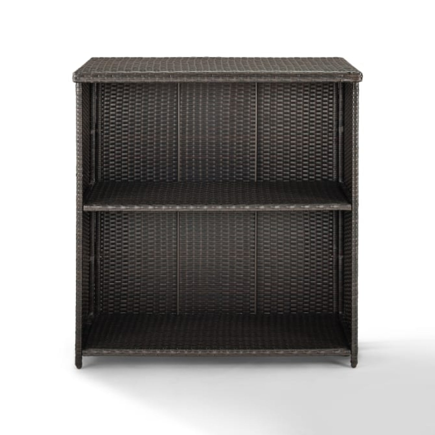 Crosley Palm Harbor Outdoor Wicker Bar Brown - CO7204-BR