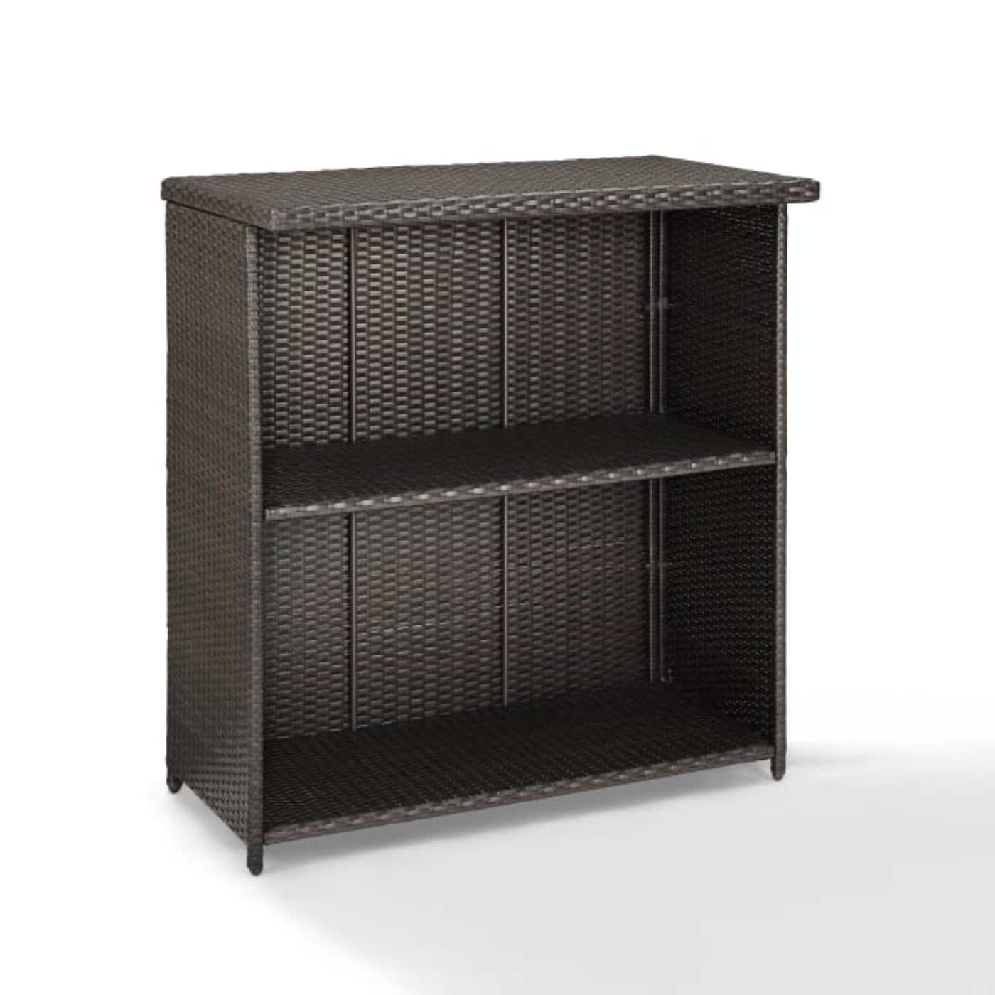 Crosley Palm Harbor Outdoor Wicker Bar Brown - CO7204-BR
