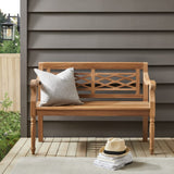 Crosley Olivier Indoor/Outdoor Teak Bench - CO7381-TK