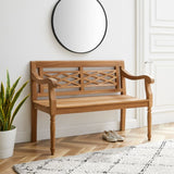 Crosley Olivier Indoor/Outdoor Teak Bench - CO7381-TK