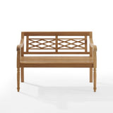 Crosley Olivier Indoor/Outdoor Teak Bench - CO7381-TK