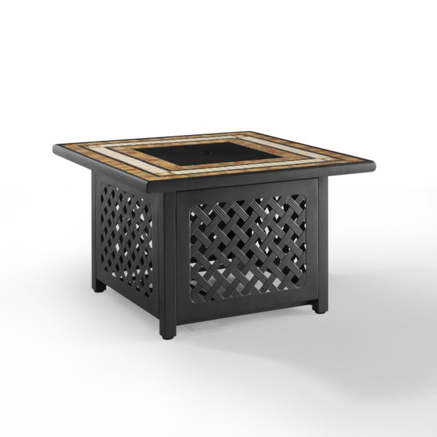 Crosley Tucson 40.25 Inch Fire Table Brown - CO9011-BR