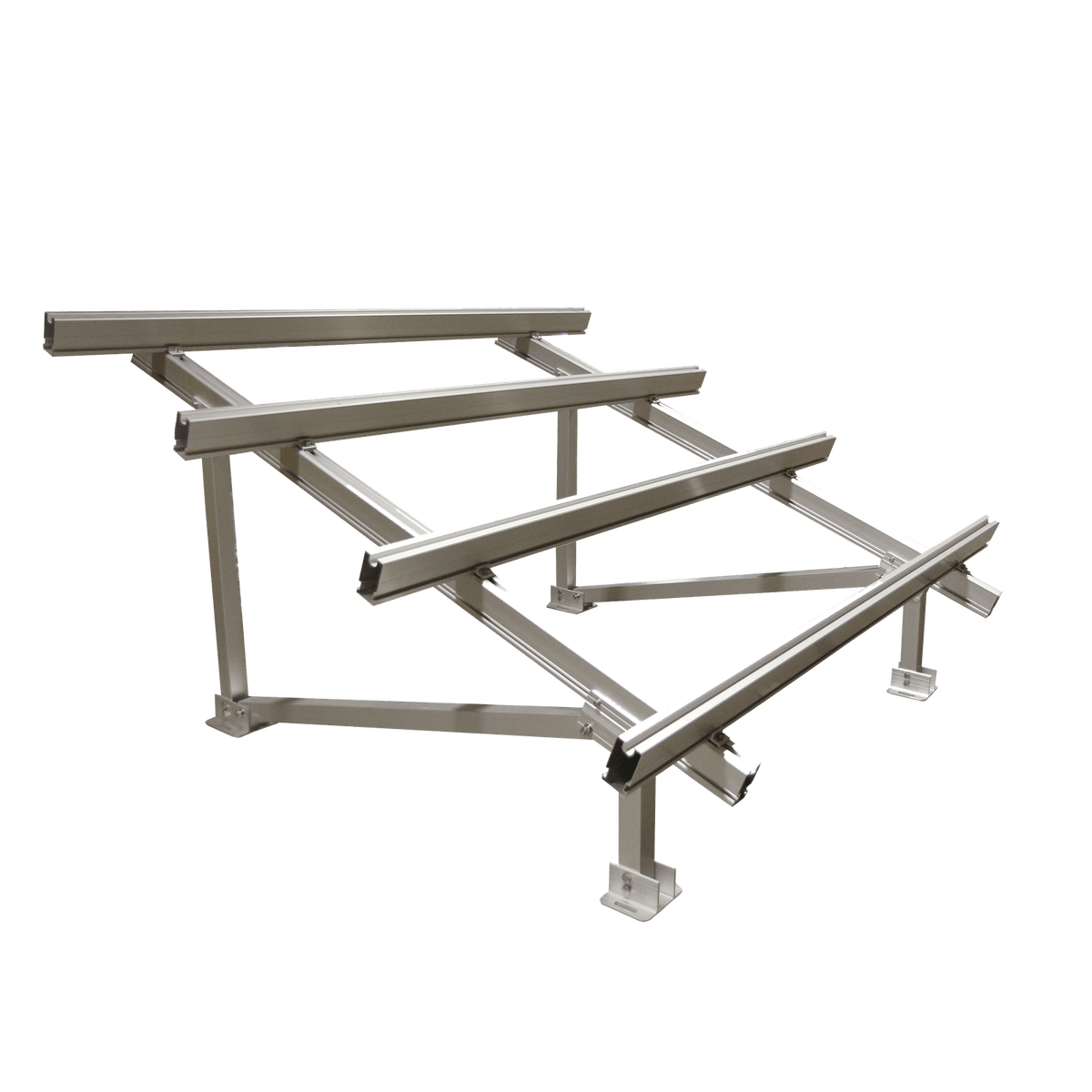 Aims Power Solar Rack Ground Mount For 120 Watt Solar Panels up to 6