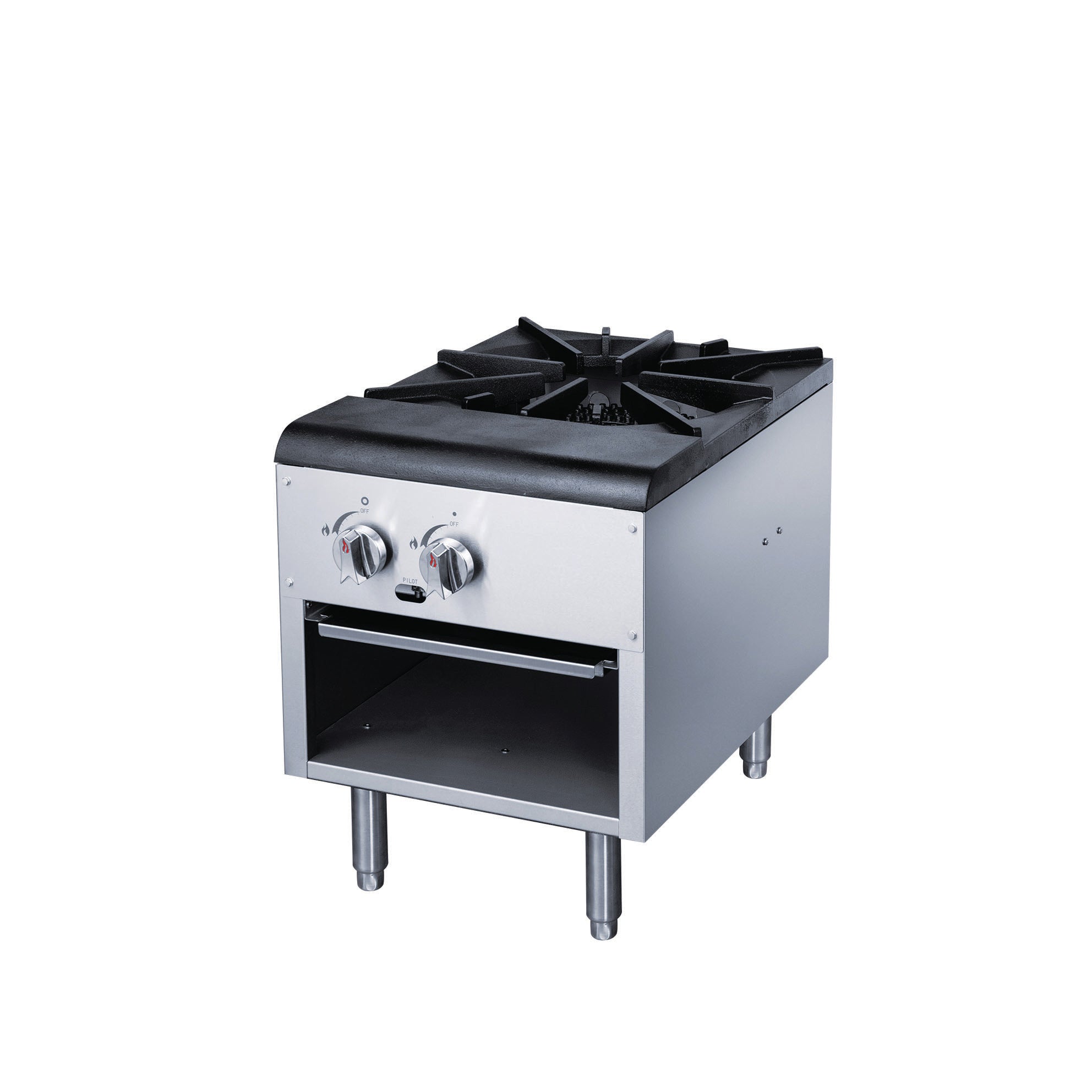 Chef AAA -Commercial 1 Burner Stock Pot Range - TCSPA1