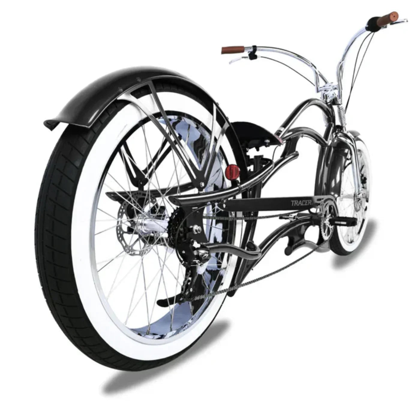 Tracer 26" Raider Pro DS7 Stretch Chopper Cruiser Bike - MB-RD-PDS7-BLU