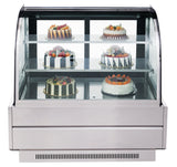 Chef AAA Commercial 36" Display Case Refrigerator Showcase (3 Feet) Pastry Bakery - CV-90