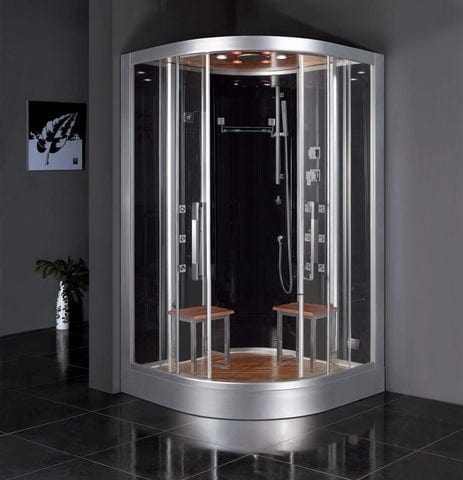 Platinum DZ962 Steam Shower - DZ962F8 BLACK