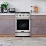 Cosmo 24" Gas Range with Convection Oven – COS-EPGR244