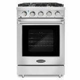 Cosmo 24" Gas Range with Convection Oven – COS-EPGR244