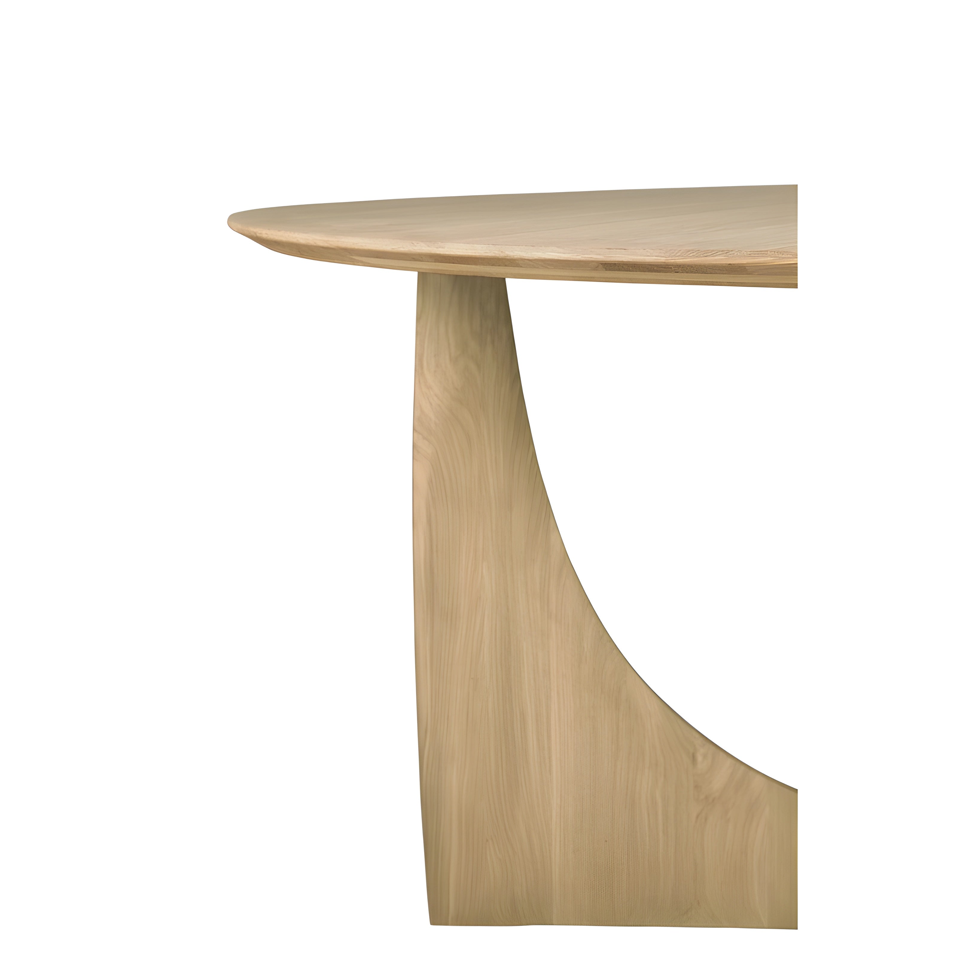 Ethnicraft Geometric Round Dining Table - ETH-10513