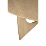 Ethnicraft Geometric Round Dining Table - ETH-10513
