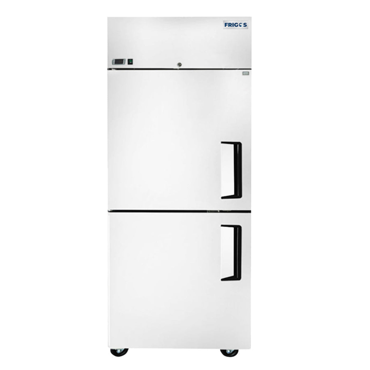 Frigos FGA-TMF-2HD-29-L 28.75'' Top Mounted (2) Half Door Reach-In Freezer 21.4 Cu Ft. Left Hinged - FGA-TMF-2HD-29-L