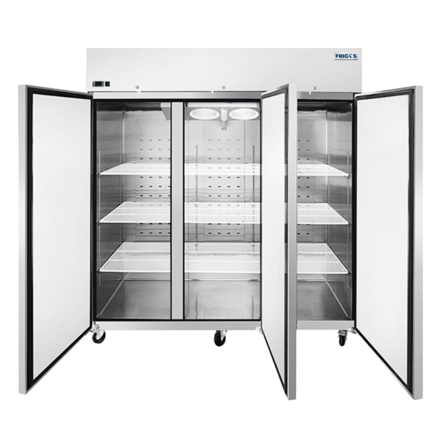 Frigos77.80'' Top Mounted (3) Solid Door Reach-In Freezer 64.9 Cu. Ft. -  FGA-TMF-3D-78