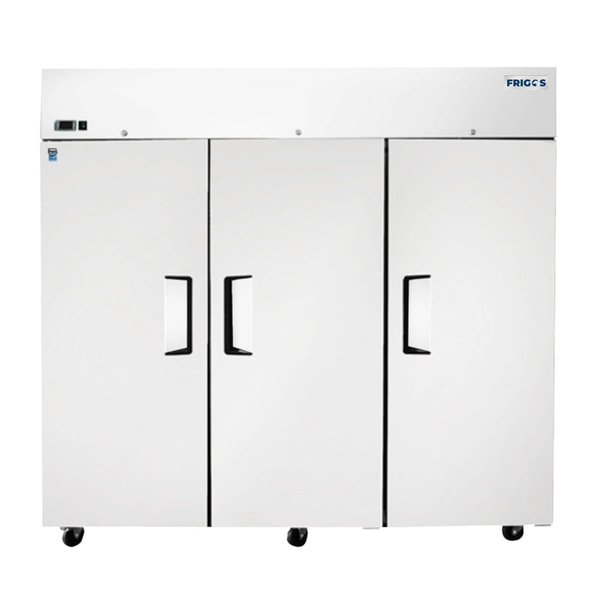 Frigos77.80'' Top Mounted (3) Solid Door Reach-In Freezer 64.9 Cu. Ft. -  FGA-TMF-3D-78