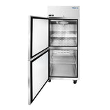 Frigos FGA-TMR-2HD-29-L 28.70'' Top Mounted (2) Half Door Reach-In Refrigerator 21.4 Cu. Ft. Left Hinged - FGA-TMR-2HD-29-L