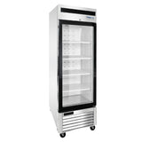 Frigos Stainless Steel Glass Door Reach-In Freezer Frigos FGA-BMF-1GD-27 19.1 Cu. Ft. - FGA-BMF-1GD-27