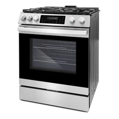 COSMO 30" Slide-In Gas Range Air Fry SS - COS-GRC305KTD