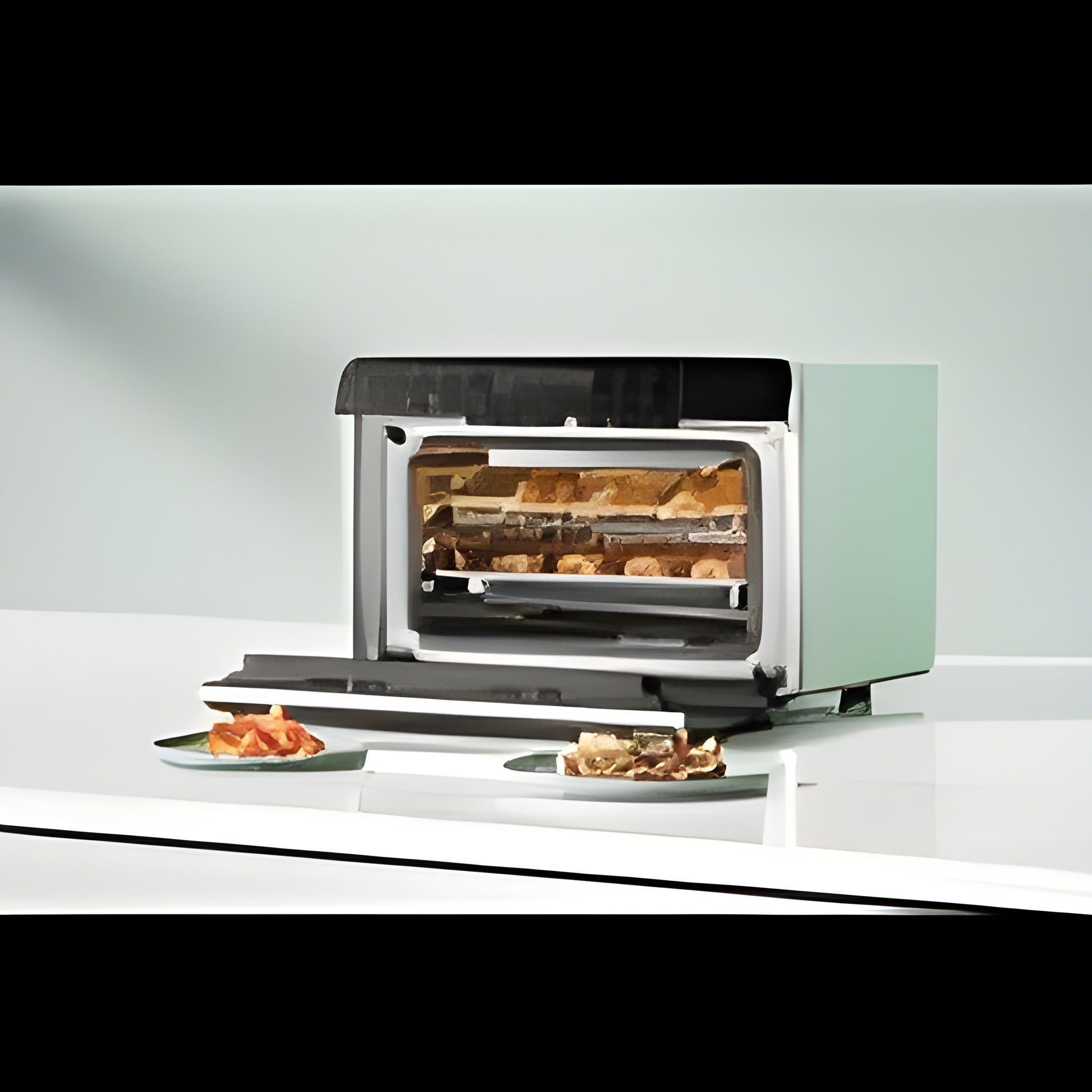 ROBAM R-Box Convection Toaster Oven in Green - CT763G
