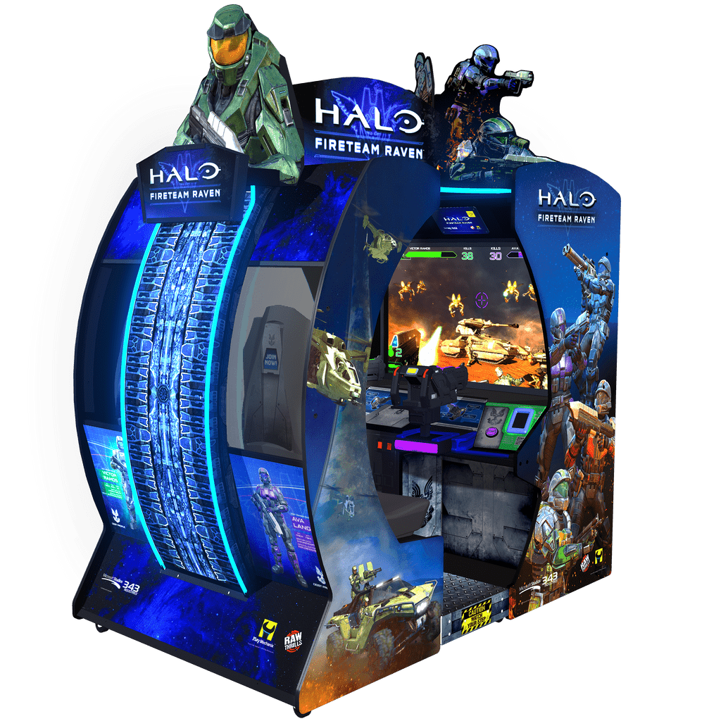 Raw Thrills Halo Fireteam Raven 2 Player Arcade Game - 027148N