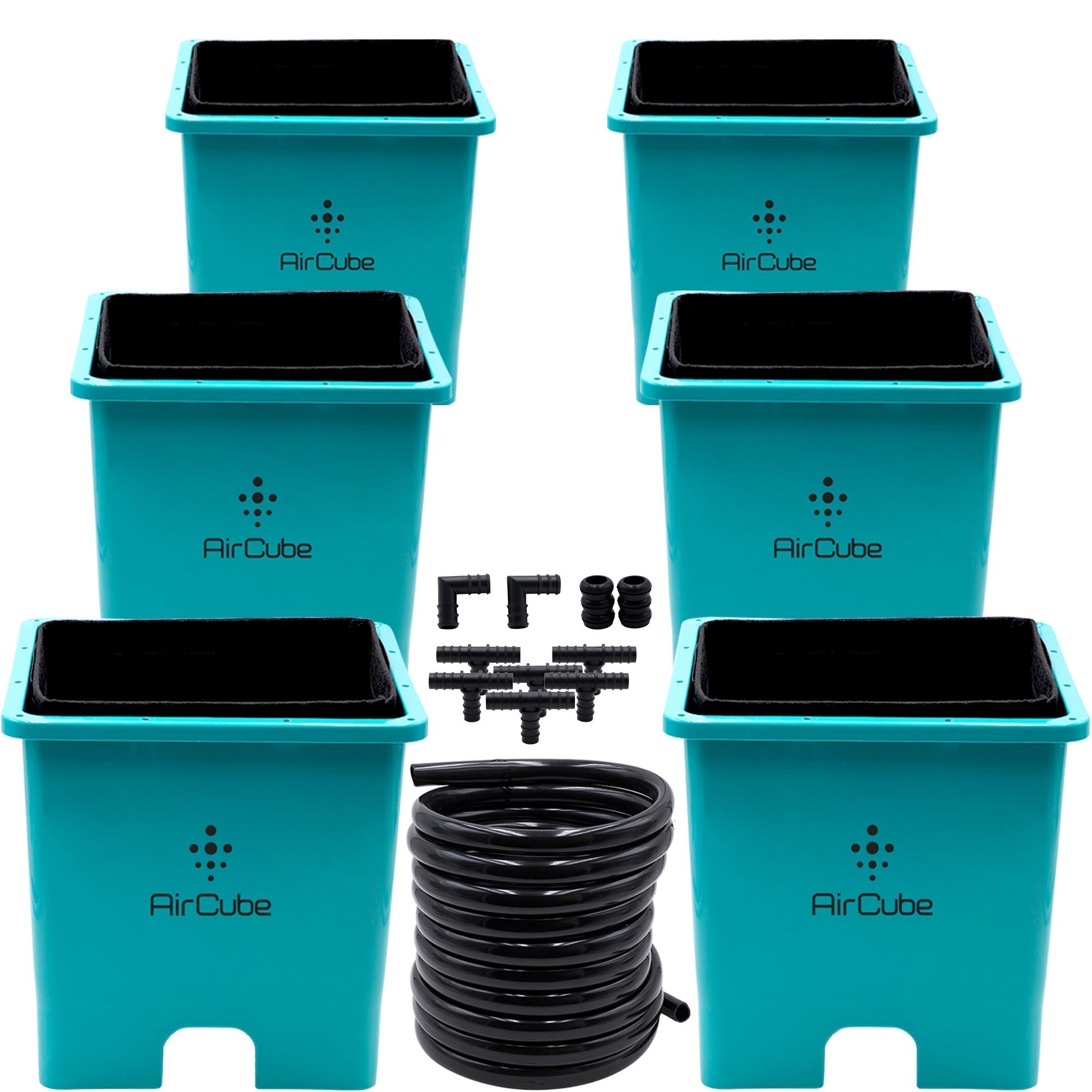 AirCube Active Oxygen Ebb and Flow Grow System - 6 Site - Backyard Provider