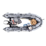 Stryker Boats (12' 5") Inflatable Boat Storm Grey - PRO 380-SG