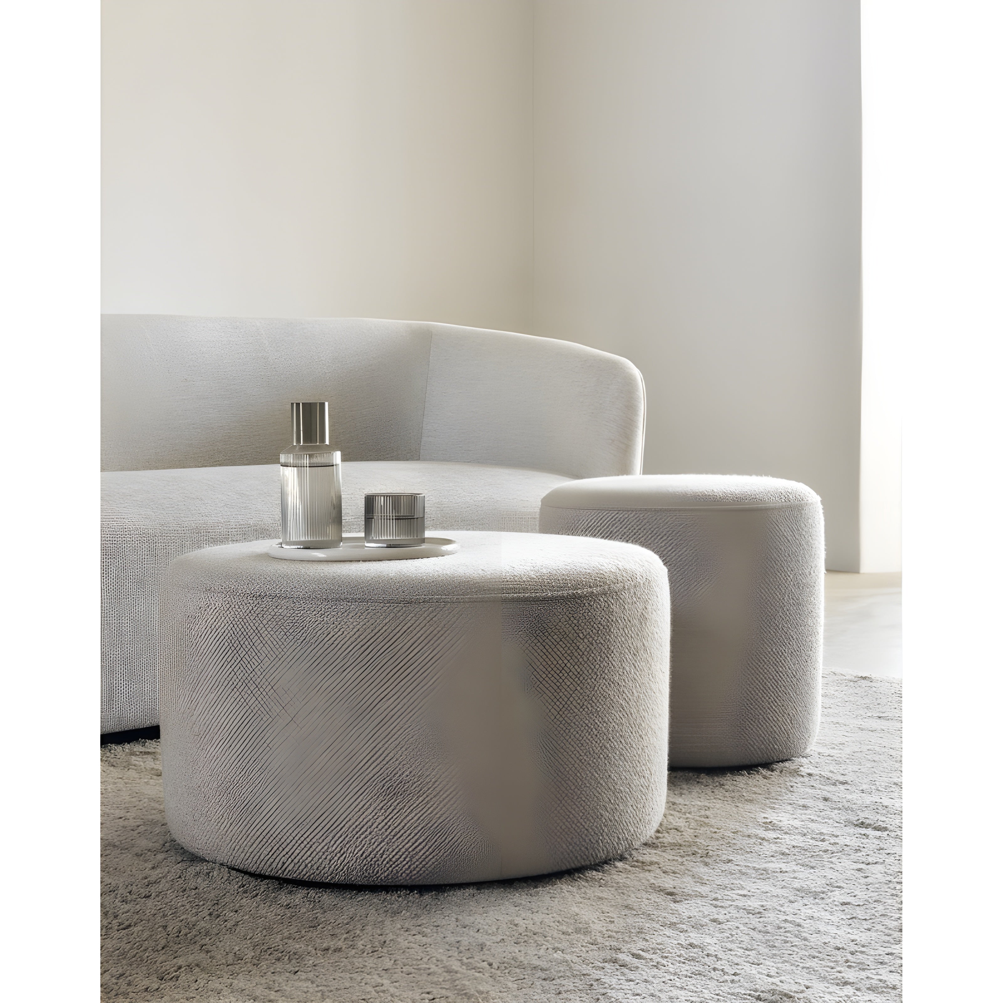 Ethnicraft Barrow Pouf - ETH-20156