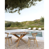 Ethnicraft Circle Outdoor Dining Table - ETH-10281