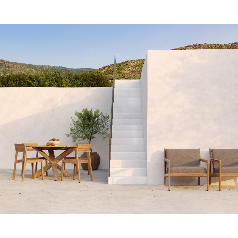Ethnicraft EX 1 Outdoor Dining Chair - ETH-10285