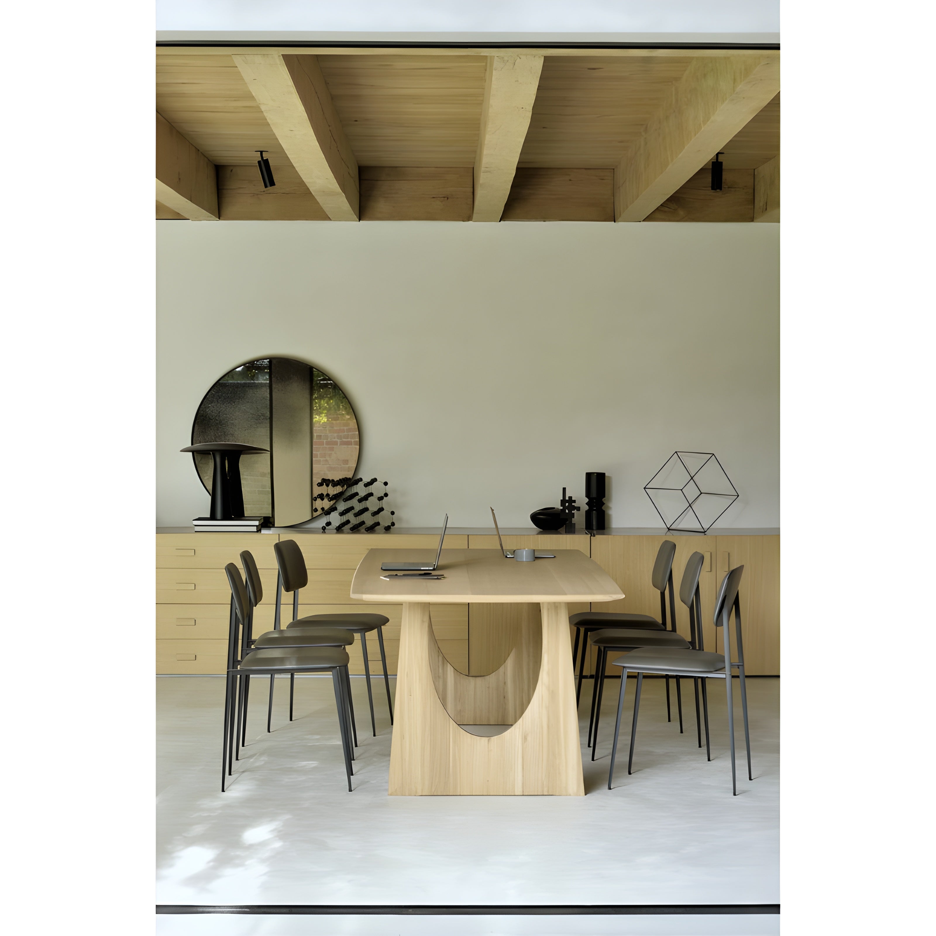 Ethnicraft Geometric Dining Table - ETH-53057
