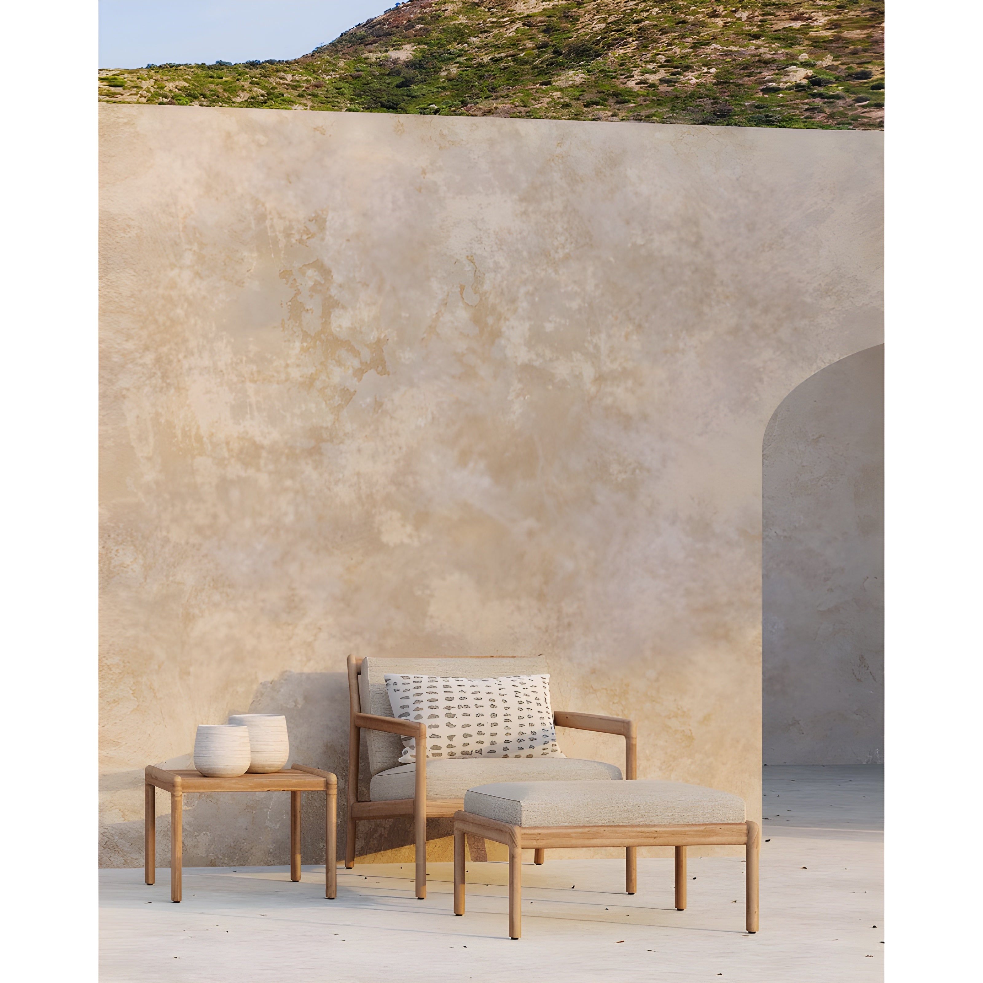Ethnicraft Jack Outdoor Lounge Chair - ETH-10250