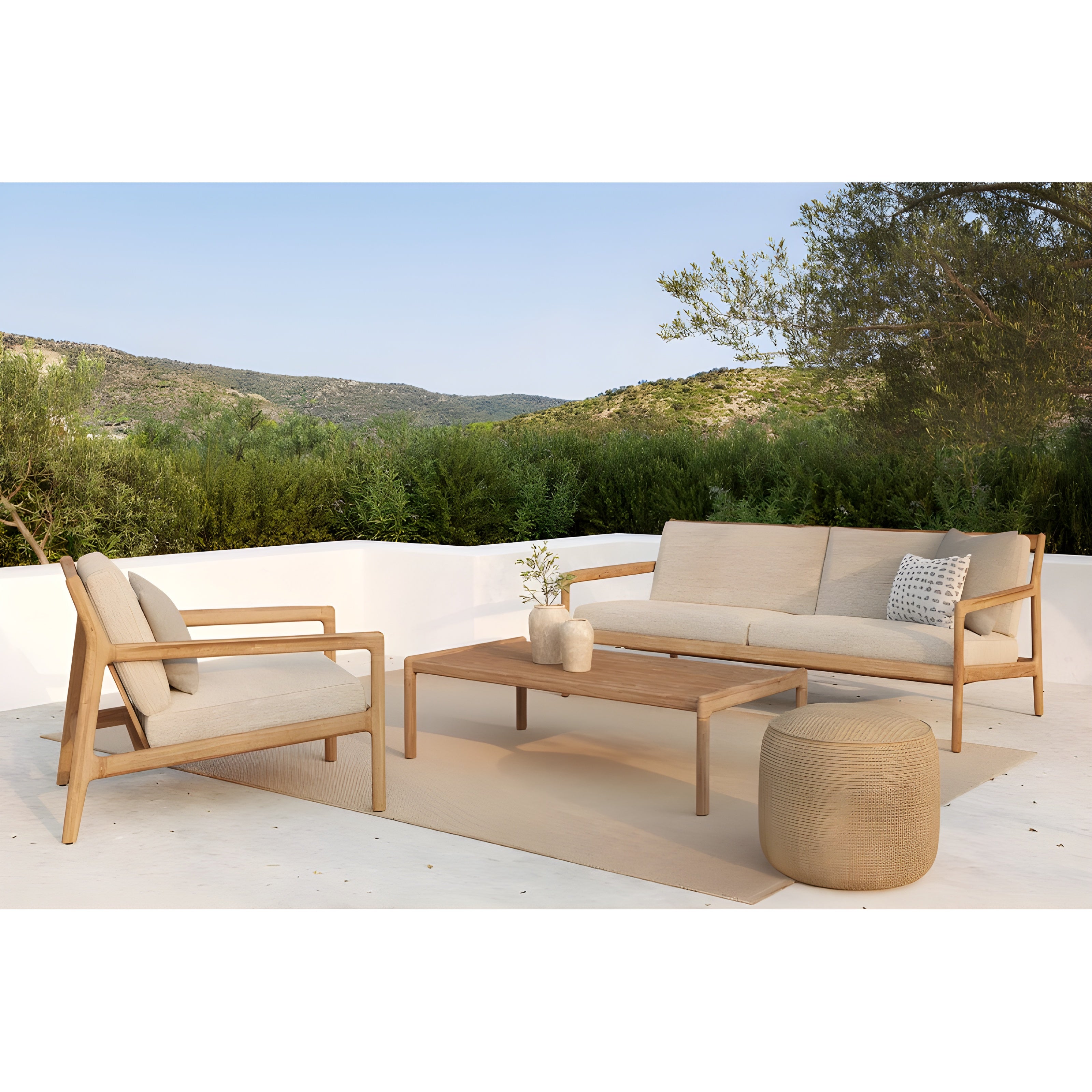 Ethnicraft Jack Outdoor Lounge Chair - ETH-10250