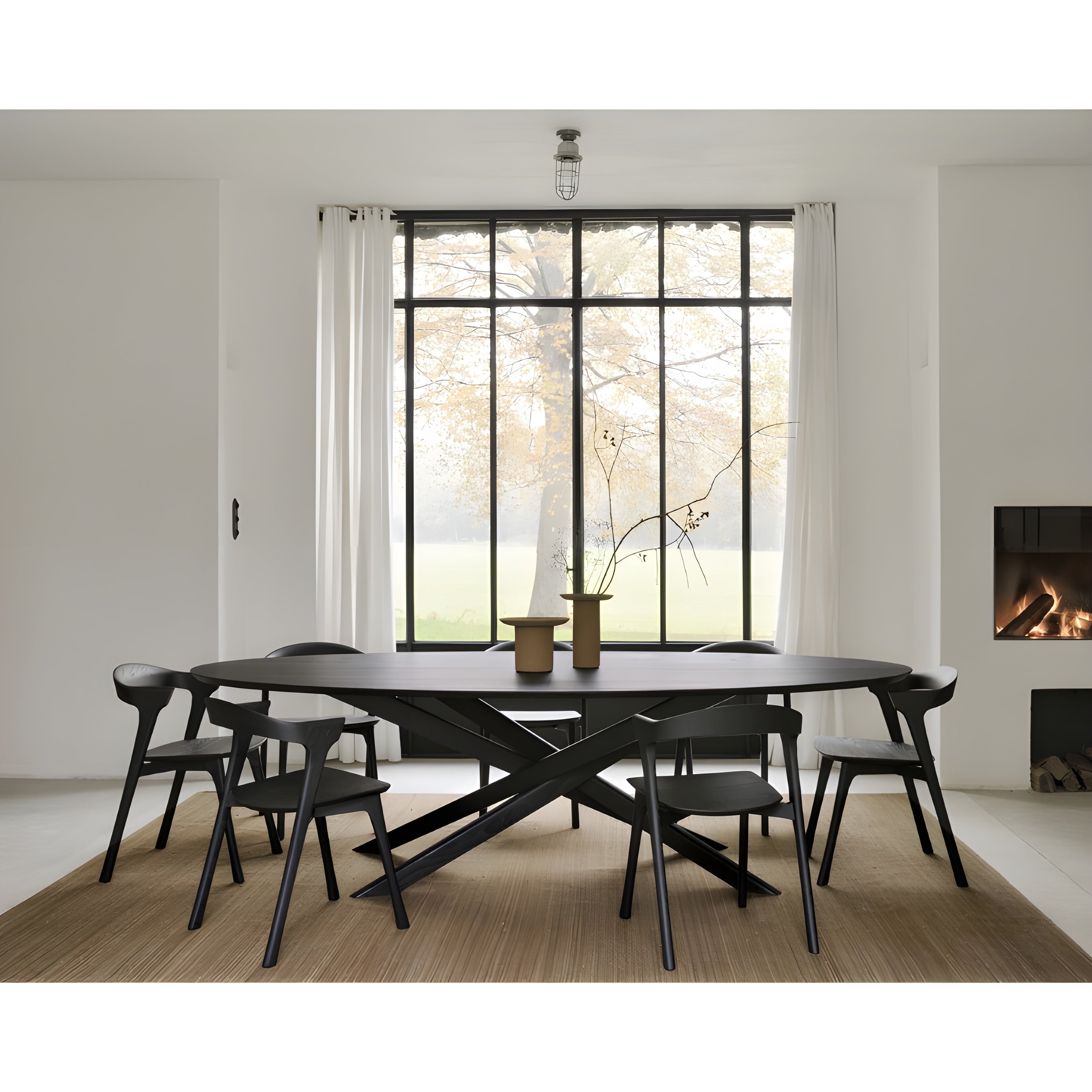 Ethnicraft Mikado Oval Dining Table - ETH-50181
