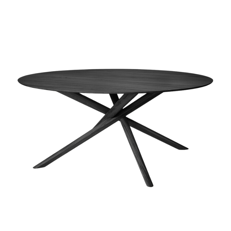 Ethnicraft Mikado Round Dining Table - ETH-50545