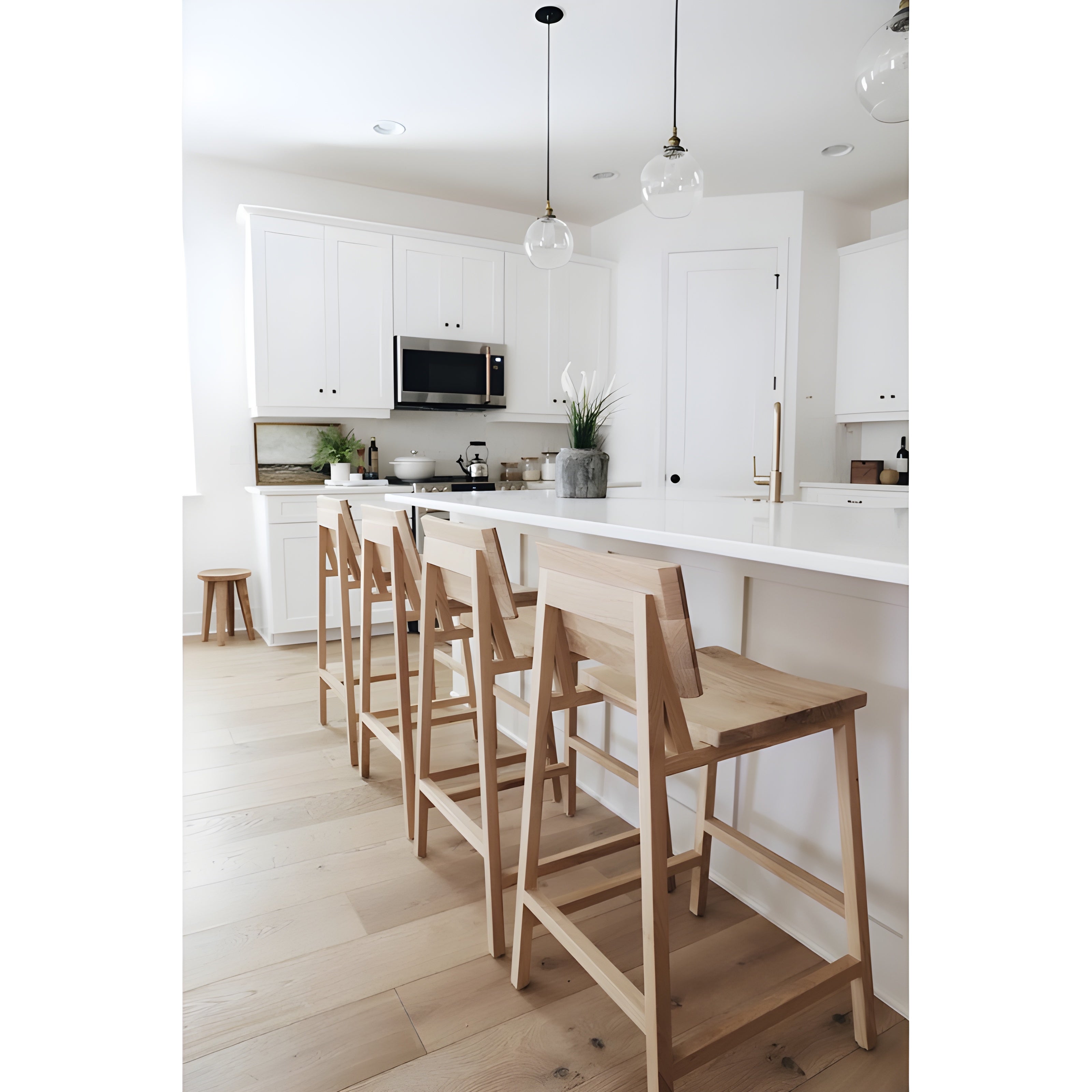 Ethnicraft N3 Counter Stool - ETH-50687