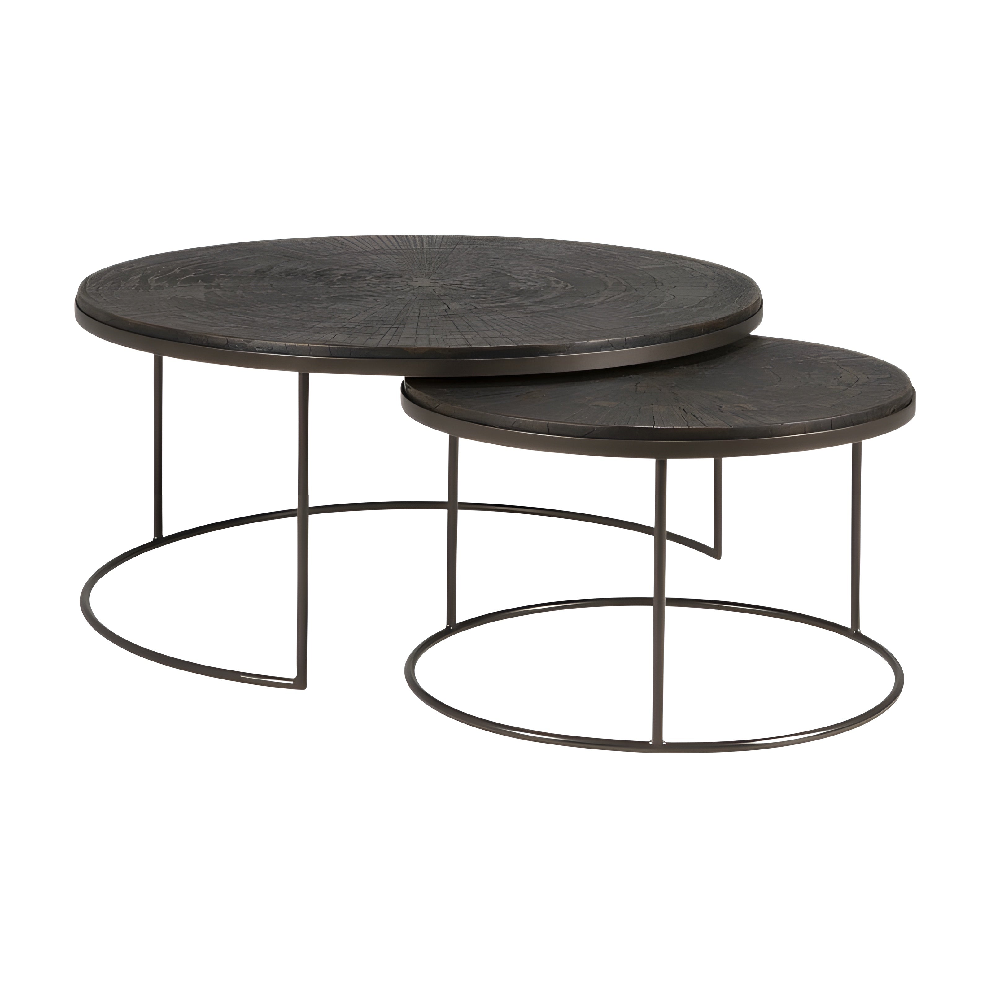 Ethnicraft Minerals Nesting Coffee Table Set - ETH-25915