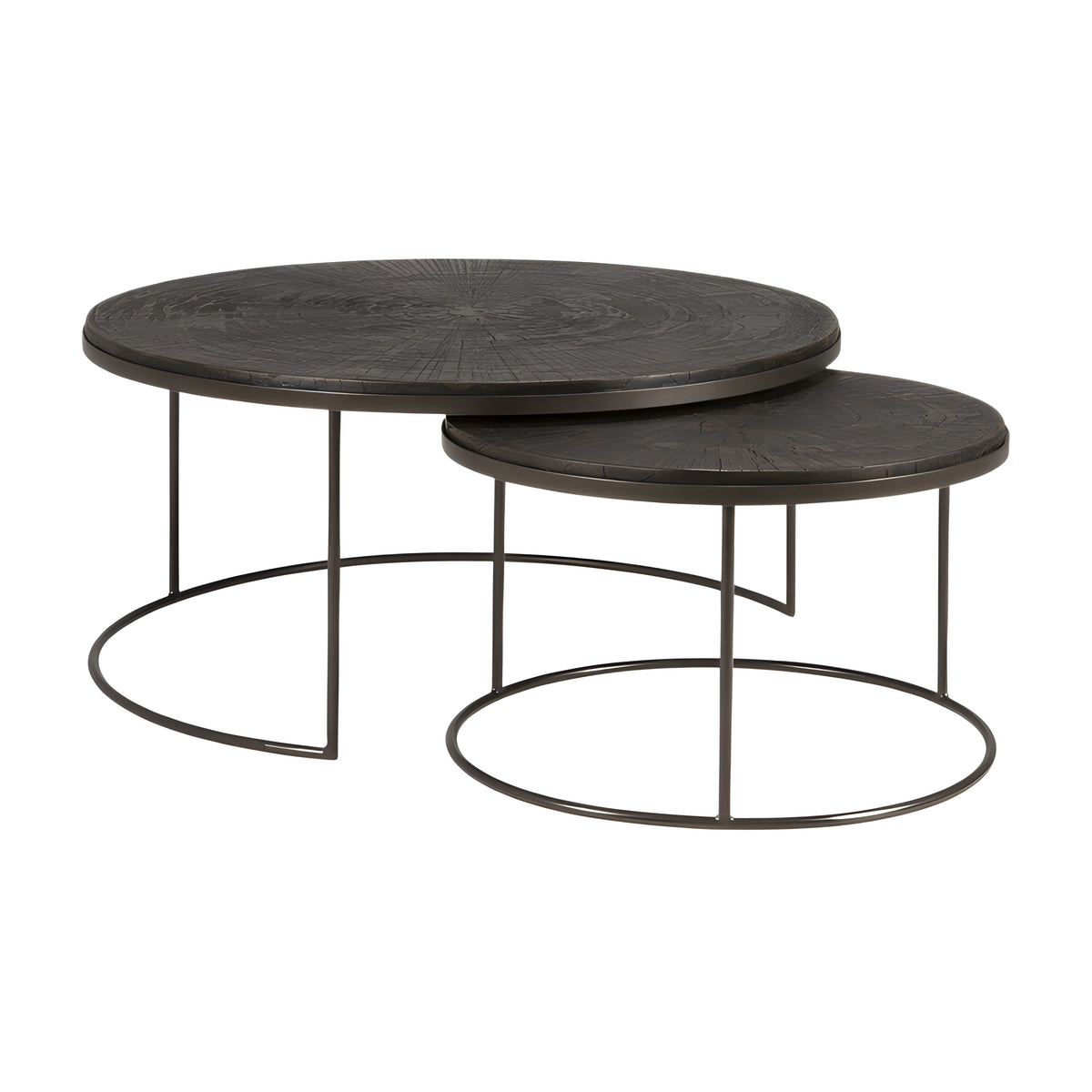 Ethnicraft Minerals Nesting Coffee Table Set - ETH-25915