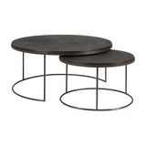 Ethnicraft Minerals Nesting Coffee Table Set - ETH-25915