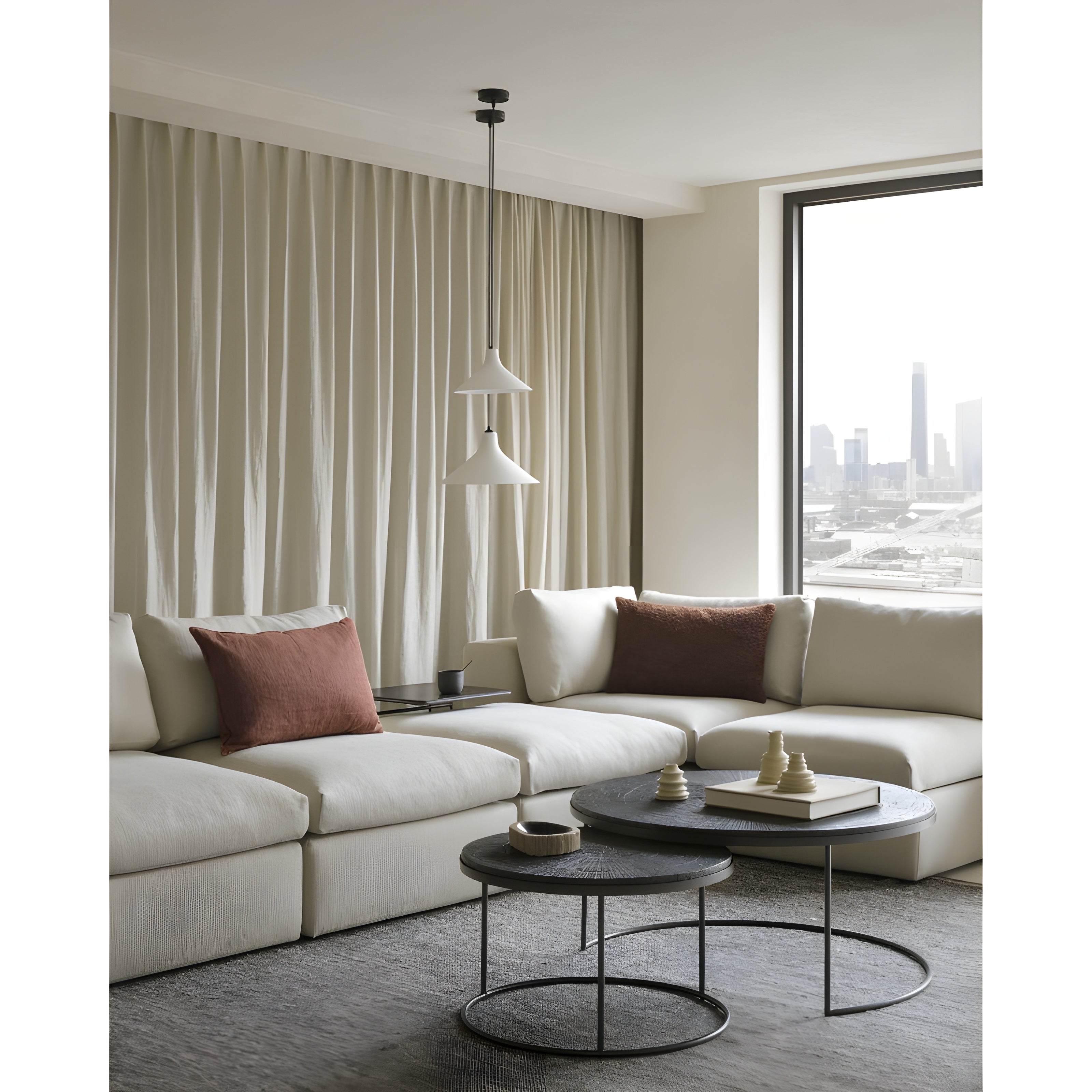 Ethnicraft Minerals Nesting Coffee Table Set - ETH-25915