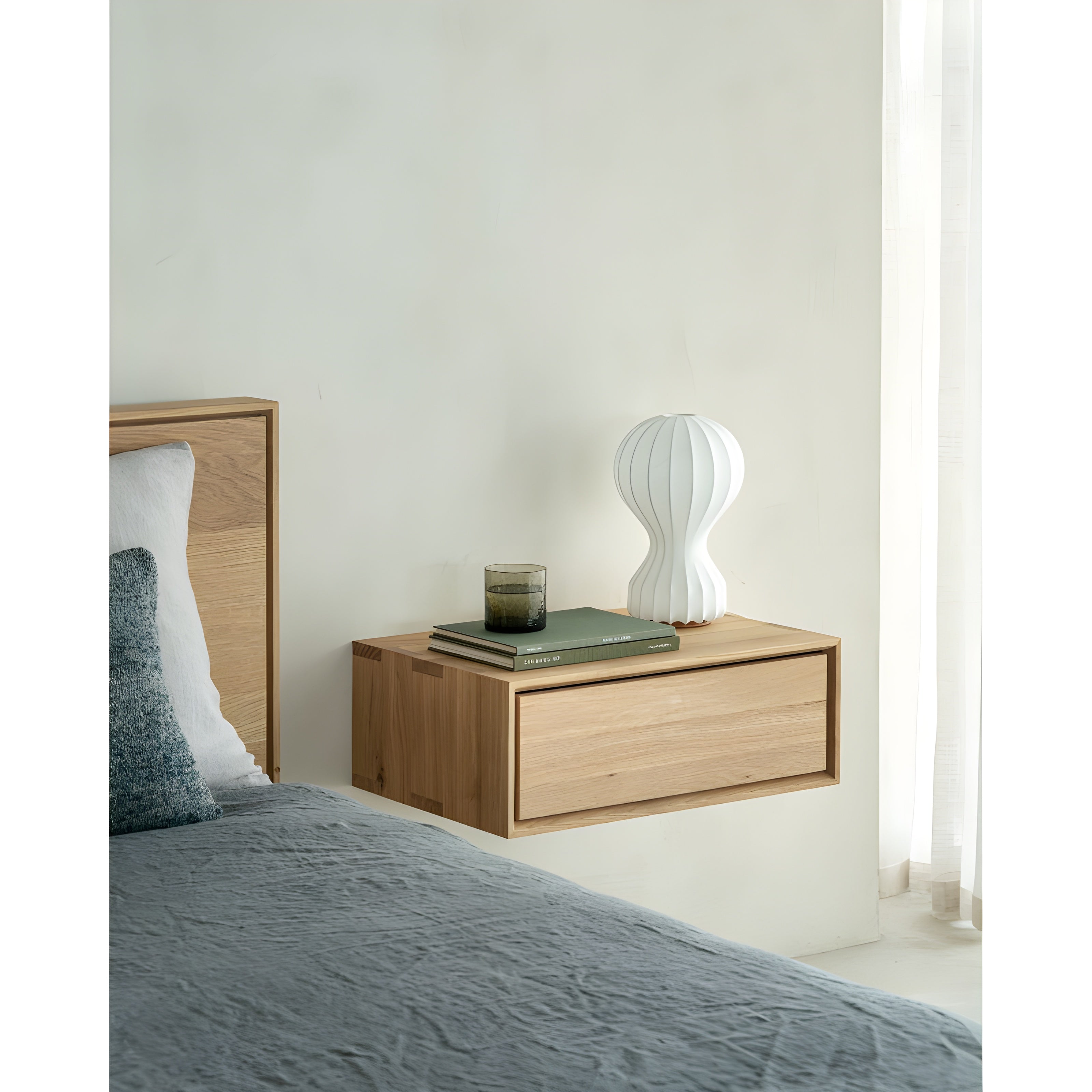 Ethnicraft Nordic II Hanging Bedside Table - ETH-51224