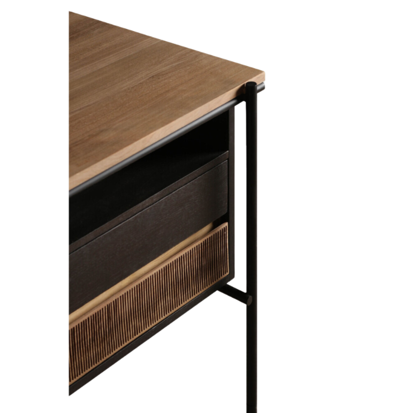 Ethnicraft Oscar Desk with Drawers - ETH-10141
